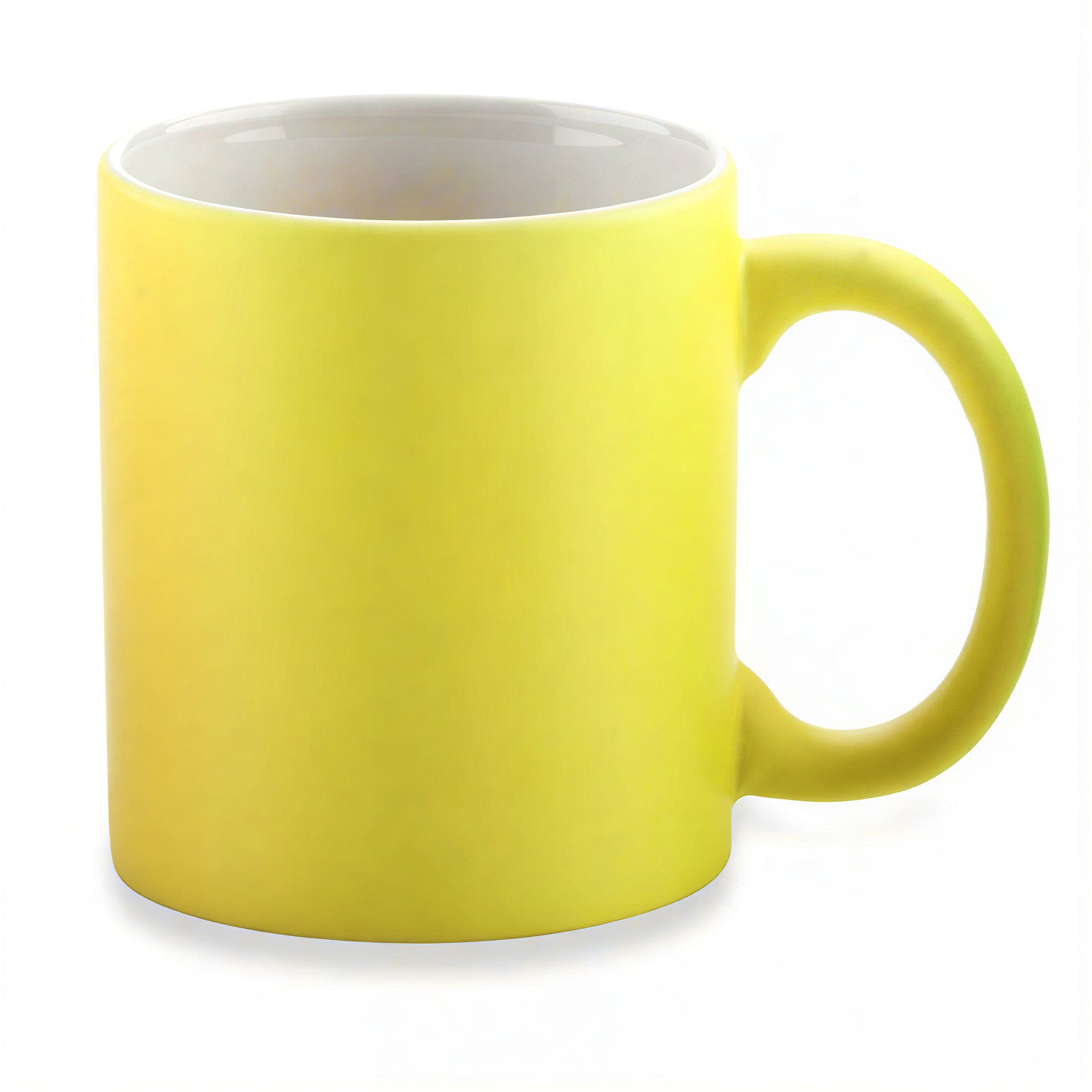 YELLOW NEON CUSTOM CERAMIC MUG