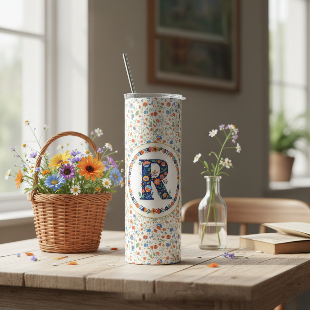 Alphabet 'R' Tumbler