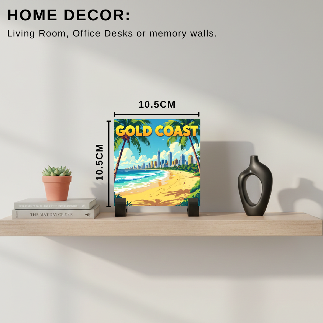 Ceramic Tile - Art Decor: GOLD COAST