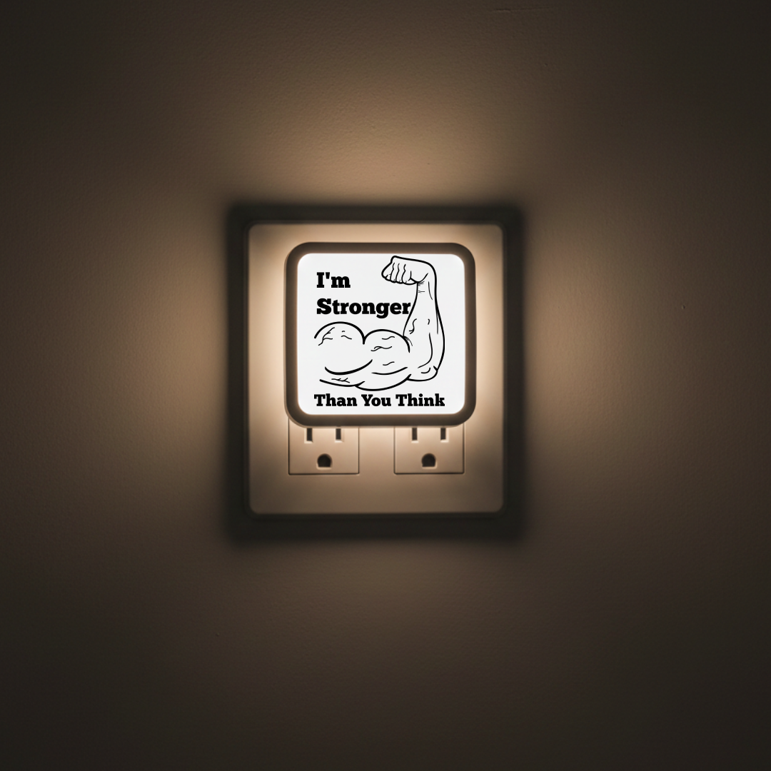 I'm Strong Than You Think - LED Lamp