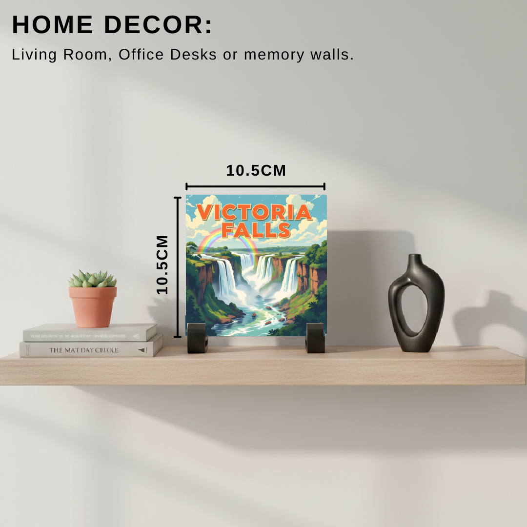 Ceramic Tile - Art Decor: Victoria Falls