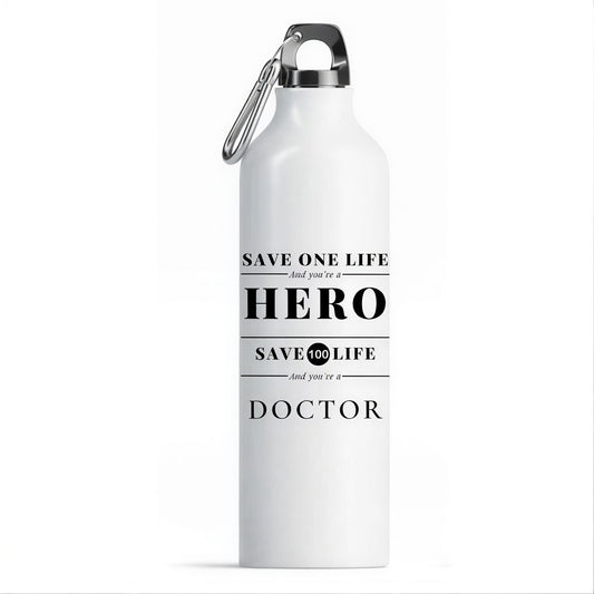 Aluminium Water Bottle - Doctor HERO