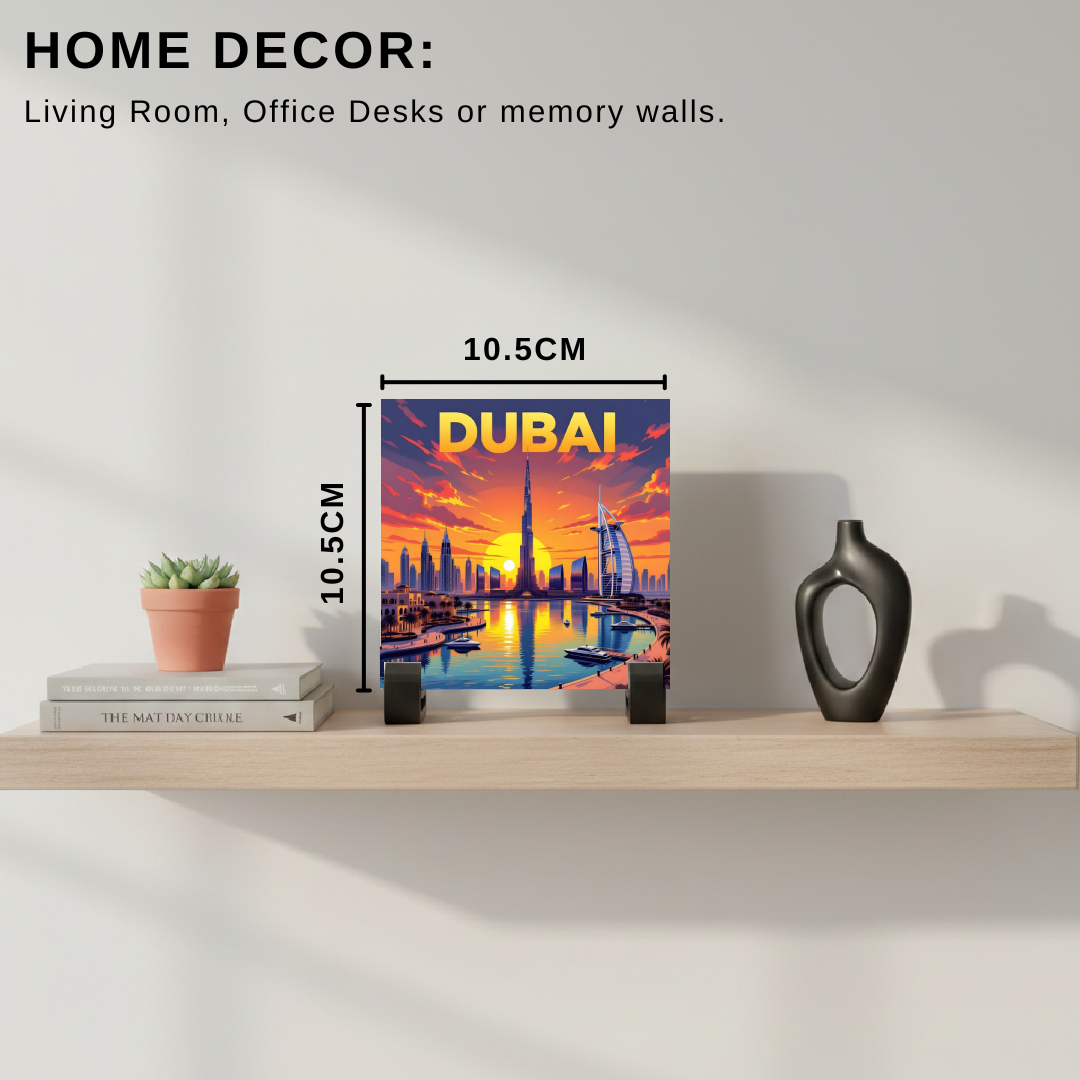 Ceramic Tile - Art Decor: Dubai