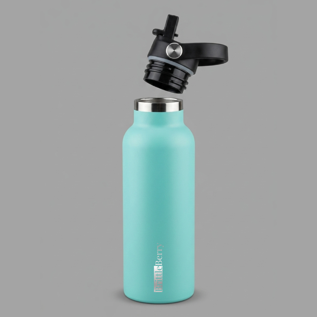 BrittleBerry Ever Bottle 500ml - Turquoise Green