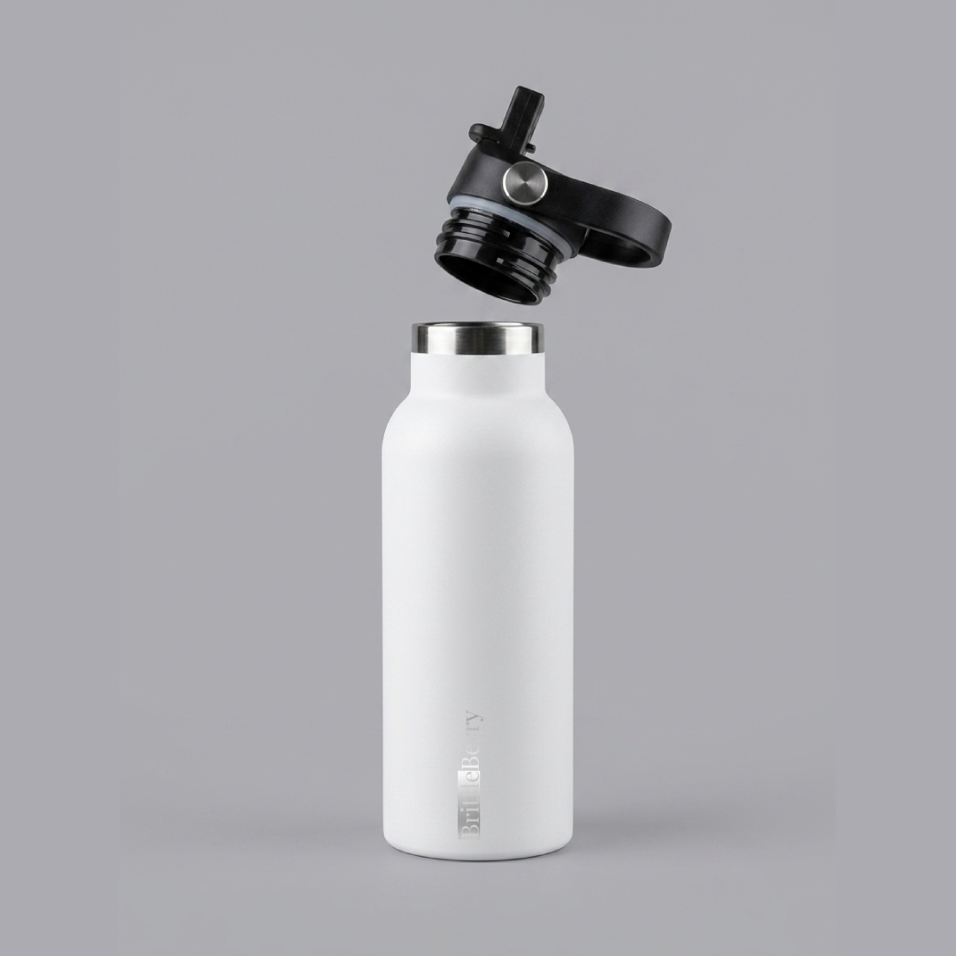 BrittleBerry Ever Bottle 500ml - WHITE
