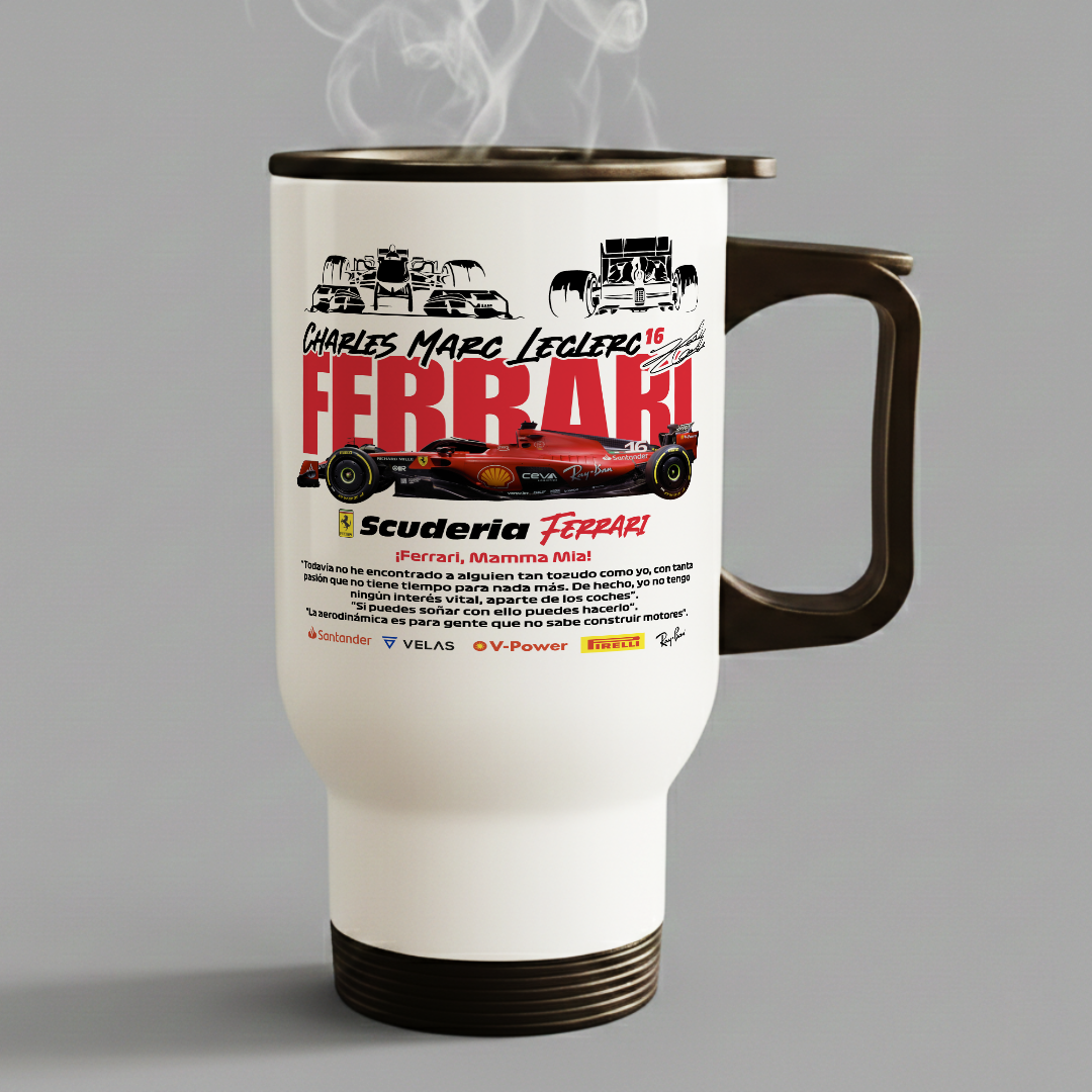 FERRARI GRAPHICS - BB Pro-Travel Mug