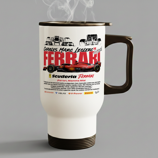 FERRARI GRAPHICS - BB Pro-Travel Mug