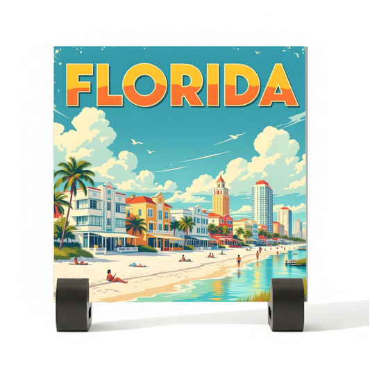 Ceramic Tile - Art Decor: FLORIDA