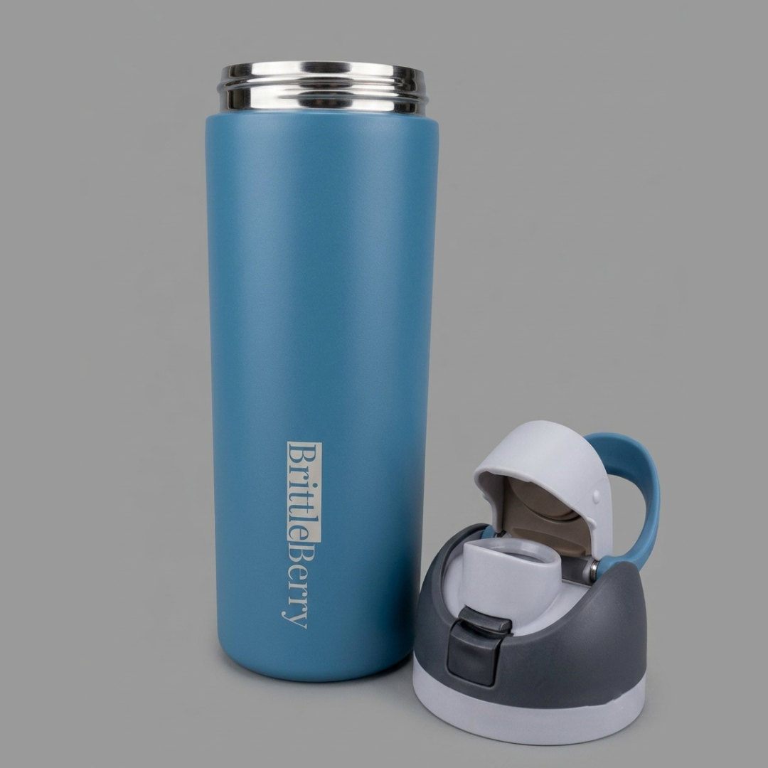 BrittleBerry FrogFlux Bottle 550ml - Blue Oasis