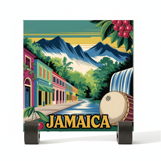 Ceramic Tile - Art Decor: JAMAICA