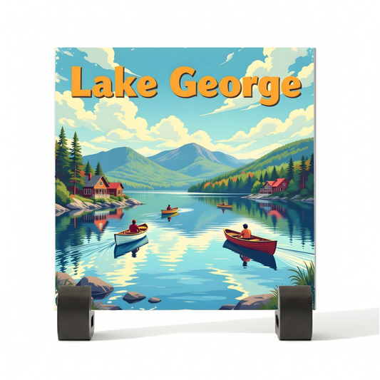 Ceramic Tile - Art Decor: Lake George
