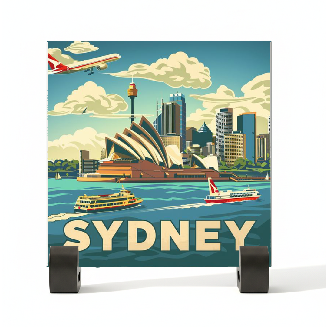 Ceramic Tile - Art Decor:SYDNEY Beach