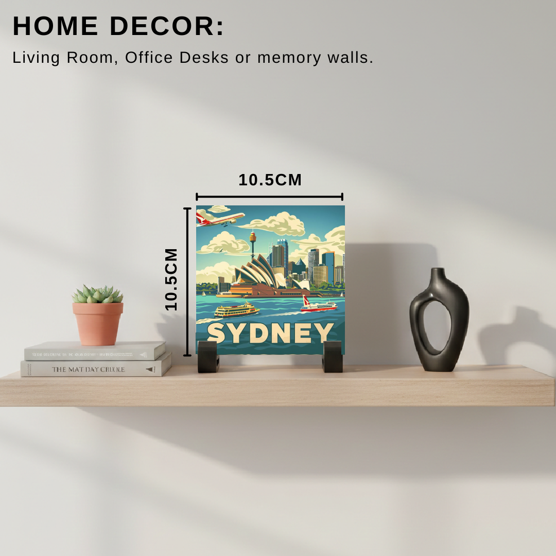 Ceramic Tile - Art Decor:SYDNEY Beach