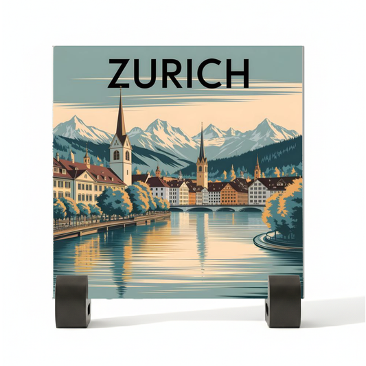 Ceramic Tile - Art Decor: Zurich