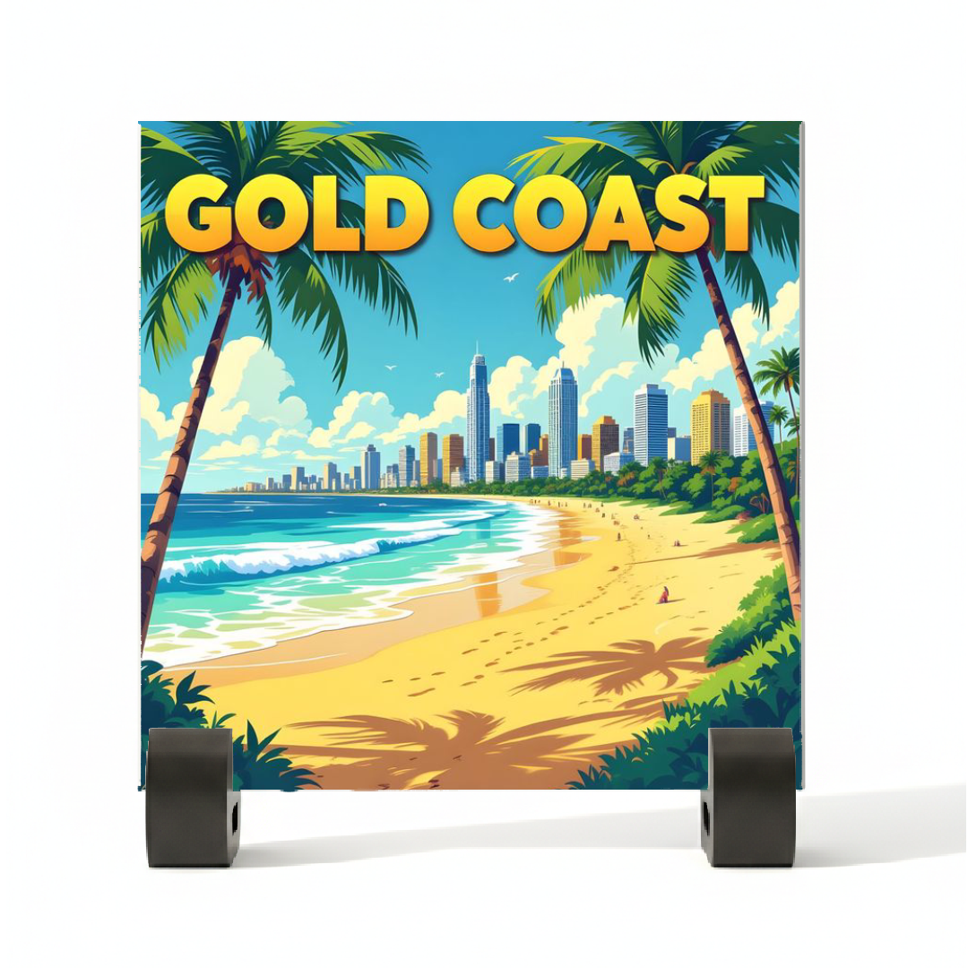 Ceramic Tile - Art Decor: GOLD COAST