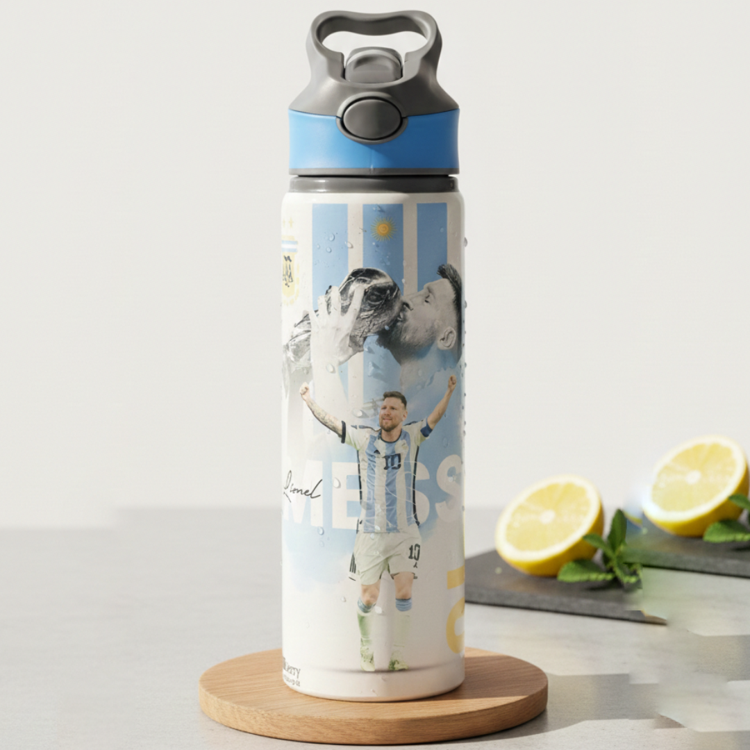 Aluminium Water Bottle - Football Fav