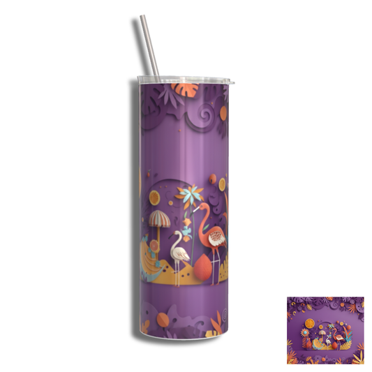 Velvet Flamingo Tumbler