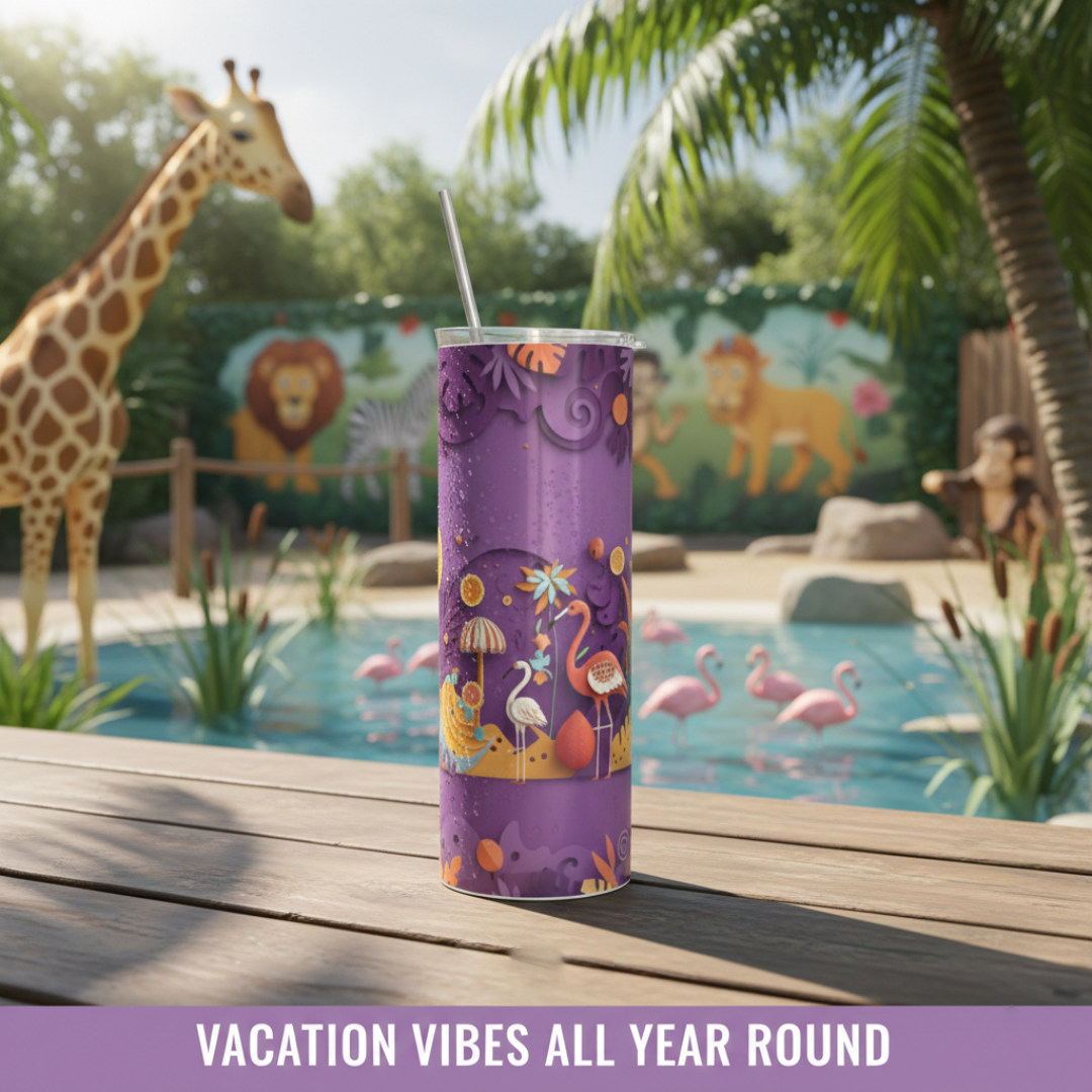 Velvet Flamingo Tumbler