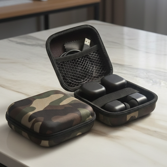 Square Zipper Case - Without any Accessories