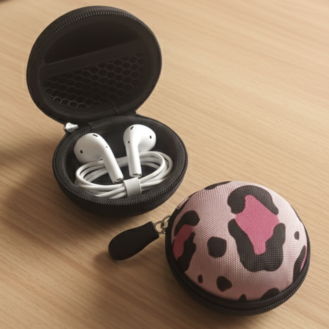 Round Zipper Case - Without any Accessories