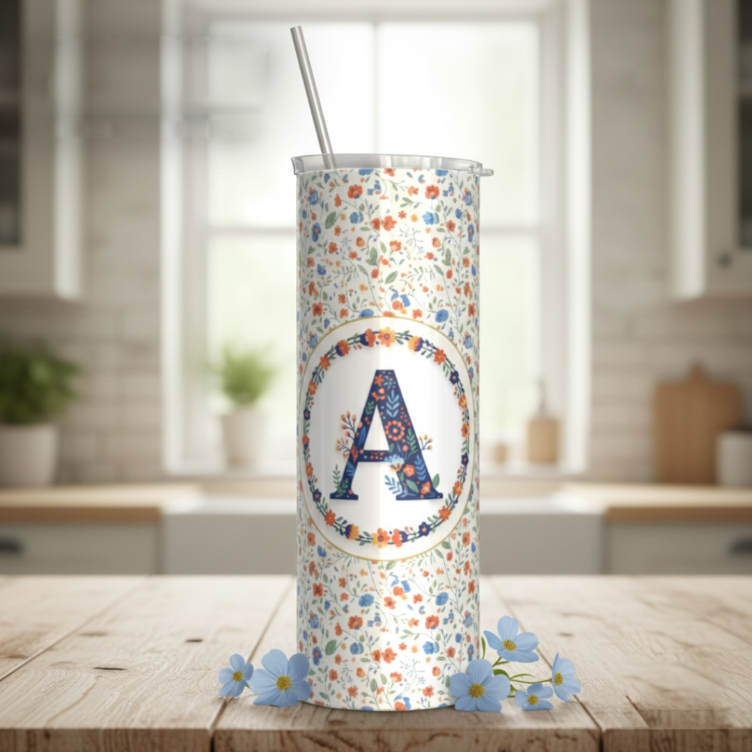 Alphabet 'A' Tumbler