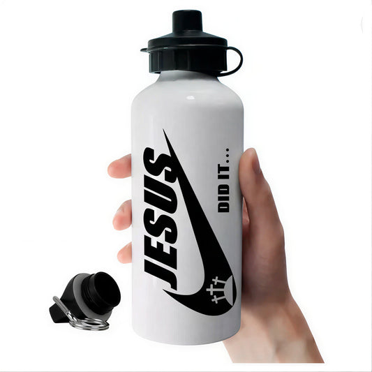 Aluminium Water Bottle - JESUS - DID IT